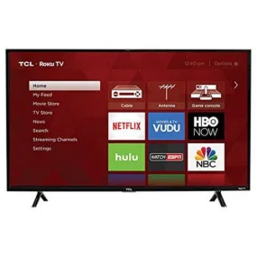 TCL 43" Class 1080P FHD LED Roku Smart TV 3 Series  ( 43S325 )