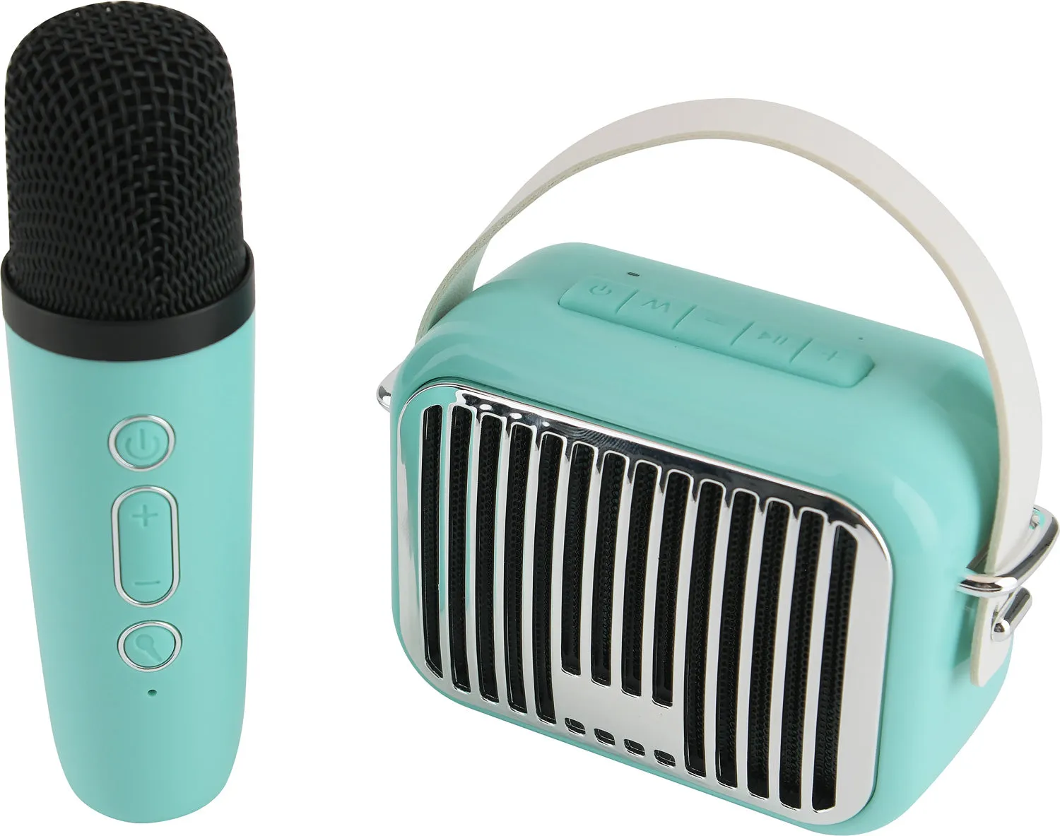 Teal Pocket Karaoke Speaker & Mic Set