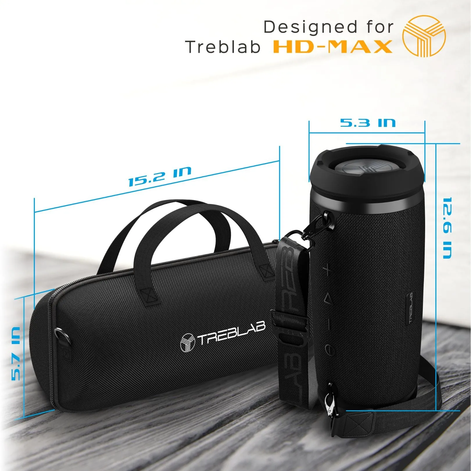 TREBLAB Carrying Case CB-Max for TREBLAB HD-Max