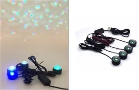 V7420-USB LED RGB Party Ball String Lights