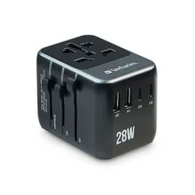 Verbatim 32122 Universal Travel Adapter 28W